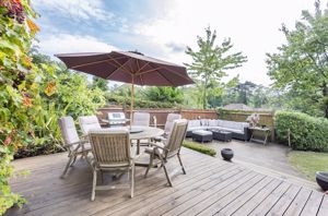 Decking with BBQ area- click for photo gallery